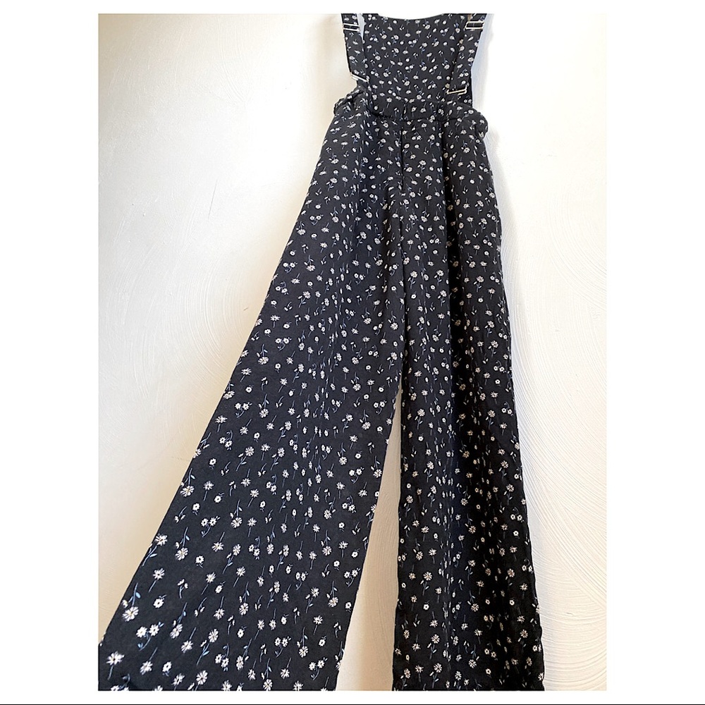 Floral cotton jumpsuit